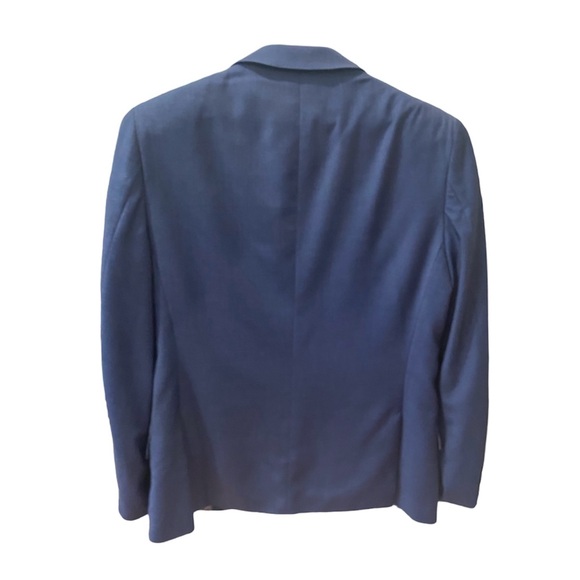 Nordstrom Savile Row 2 Piece Suit Blue 2 Button Jacket Pants 40R - Picture 5 of 14